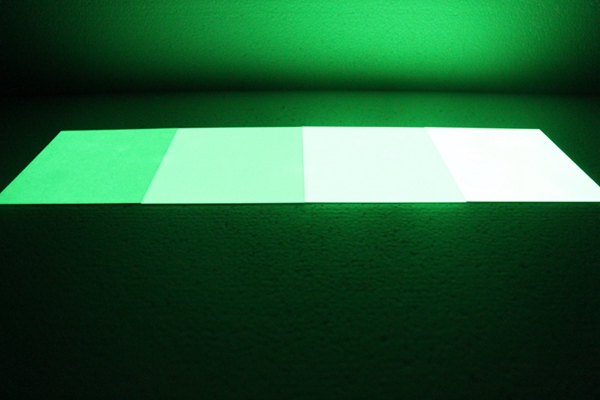 Potoluminescent Tape and Sheet